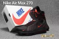 basket nike air max 270 us size black red